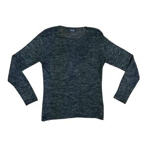 🧶ZARA Man Wool Blend Knit Sweater‎ S | Charcoal Gray
